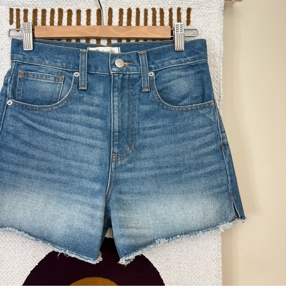 MADEWELL The Perfect Jean Short in Butler Wash Size 24 - Picture 4 of 8